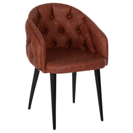 Αγόρασε ΠΟΛΥΘΡΟΝΑ LORETTA HM9271.53 ΜΕ ΤΑΜΠΑ ΤΕΧΝΟΔΕΡΜΑ & ΞΥΛΙΝΑ ΜΑΥΡΑ ΠΟΔΙΑ 53x60x82Υεκ. σε μοναδική τιμή στο clickforshop.gr