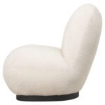 ΠΟΛΥΘΡΟΝΑ BEANY HM9591.06 ΕΚΡΟΥ ΜΠΟΥΚΛΕ ΥΦΑΣΜΑ 85x82x77Υ εκ. - Image 3