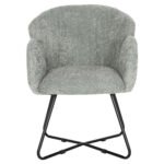 ΠΟΛΥΘΡΟΝΑ HARNIS HM9603.05 ΦΥΣΤΙΚΙ ΜΠΟΥΚΛΕ-ΜΑΥΡΑ ΜΕΤΑΛ.ΠΟΔΙΑ ΧΙΑΣΤΙ 59,5x64x77Υεκ - Image 3