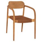 Αγόρασε ΠΟΛΥΘΡΟΝΑ OSLO HM9636.01 ΞΥΛΟ TEAK ΦΥΣΙΚΟ & ΚΑΦΕ ΣΧΟΙΝΙ 55x54x80Y εκ. σε μοναδική τιμή στο clickforshop.gr