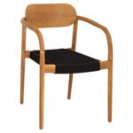 Αγόρασε ΠΟΛΥΘΡΟΝΑ OSLO HM9636.02 ΞΥΛΟ TEAK ΦΥΣΙΚΟ & ΜΑΥΡΟ ΣΧΟΙΝΙ 55x54x80Y εκ. σε μοναδική τιμή στο clickforshop.gr
