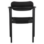 ΠΟΛΥΘΡΟΝΑ OSLO HM9636.12 ΞΥΛΟ TEAK ΜΑΥΡΟ & ΜΑΥΡΟ ΣΧΟΙΝΙ 55x54x80Yεκ. - Image 6