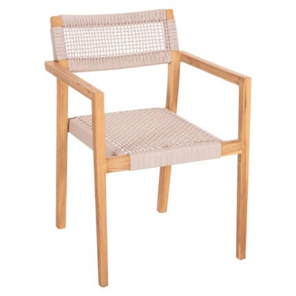 Αγόρασε ΠΟΛΥΘΡΟΝΑ CHARLOTTE HM9637.07 ΞΥΛΟ TEAK ΦΥΣΙΚΟ & ΜΠΕΖ ΣΧΟΙΝΙ 58x61x81Yεκ. σε μοναδική τιμή στο clickforshop.gr