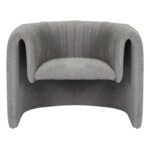 ΠΟΛΥΘΡΟΝΑ RIKER HM9682.01 ΜΕΤΑΛΛΙΚΟΣ ΣΚΕΛΕΤΟΣ- ΓΚΡΙ ΜΠΟΥΚΛΕ ΥΦΑΣΜΑ 92x74x69Υεκ. - Image 3