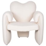 ΠΟΛΥΘΡΟΝΑ HARTT HM9777.05 ΛΕΥΚΟ TEDDY ΥΦΑΣΜΑ 84x74x87Yεκ. - Image 3