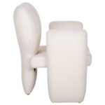 ΠΟΛΥΘΡΟΝΑ HARTT HM9777.05 ΛΕΥΚΟ TEDDY ΥΦΑΣΜΑ 84x74x87Yεκ. - Image 4