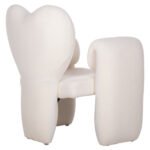 ΠΟΛΥΘΡΟΝΑ HARTT HM9777.05 ΛΕΥΚΟ TEDDY ΥΦΑΣΜΑ 84x74x87Yεκ. - Image 5