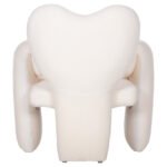 ΠΟΛΥΘΡΟΝΑ HARTT HM9777.05 ΛΕΥΚΟ TEDDY ΥΦΑΣΜΑ 84x74x87Yεκ. - Image 6
