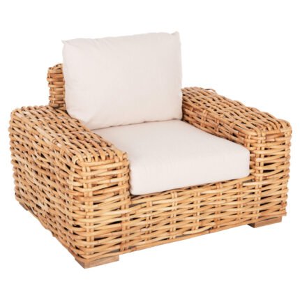 Αγόρασε ΠΟΛΥΘΡΟΝΑ TROPEL HM9810 ΞΥΛΟ MANGO-RATTAN ΦΥΣΙΚΟ-ΛΕΥΚΑ ΜΑΞΙΛΑΡΙΑ 110x88x70-85Υεκ. σε μοναδική τιμή στο clickforshop.gr