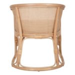 ΠΟΛΥΘΡΟΝΑ ΚΙΚΟ HM9839 RATTAN ΣΕ ΦΥΣΙΚΟ ΧΡΩΜΑ-ΛΕΥΚΟ ΜΑΞΙΛΑΡΙ 61x71x76Yεκ. - Image 6