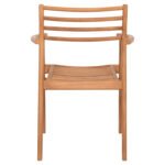 ΠΟΛΥΘΡΟΝΑ MOOSEN HM9936 ΜΑΣΙΦ ΞΥΛΟ TEAK ΣΕ ΦΥΣΙΚΟ 59x60x78,5Υ - Image 6
