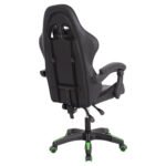 ΠΟΛΥΘΡΟΝΑ GAMING DARREN HM1203.03 ΜΑΥΡΟ-ΠΡΑΣΙΝΟ PVC 58.5x100x120Υεκ. - Image 5