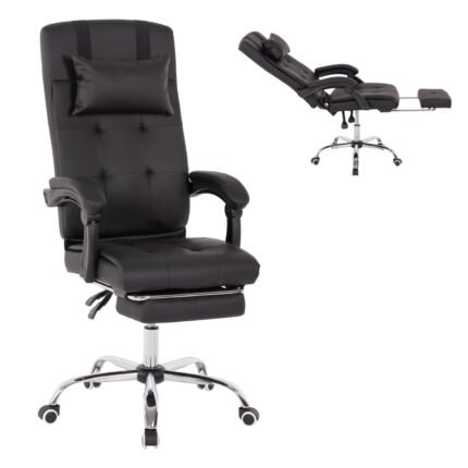 Αγόρασε ΠΟΛΥΘΡΟΝΑ ΓΡΑΦΕΙΟΥ ΔΙΕΥΘΥΝΤΙΚΗ ΜΑΥΡΗ HM1057.11 ΜΕ ΠΤΥΣΣΟΜΕΝΟ ΥΠΟΠΟΔΙΟ 58x71x128Y εκ. σε μοναδική τιμή στο clickforshop.gr