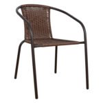 Αγόρασε ΠΟΛΥΘΡΟΝΑ ΚΑΡΕΚΛΑ CAMEL HM5015.02 ΚΑΦΕ ΜΕΤΑΛΛΙΚΗ ΜΕ WICKER ΚΑΦΕ 48x48-53x72 cm σε μοναδική τιμή στο clickforshop.gr