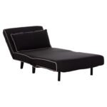 ΠΟΛΥΘΡΟΝΑ ΚΡΕΒΑΤΙ BRAXTON HM8425.03 ΜΑΥΡΟ ΥΦΑΣΜΑ 78x88x78Υεκ. - Image 4