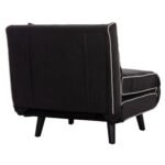 ΠΟΛΥΘΡΟΝΑ ΚΡΕΒΑΤΙ BRAXTON HM8425.03 ΜΑΥΡΟ ΥΦΑΣΜΑ 78x88x78Υεκ. - Image 6