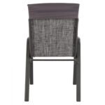 ΠΟΛΥΘΡΟΝΑ LEON ΜΕΤΑΛΛΙΚΗ ΓΚΡΙ ME ΓΚΡΙ ΜΑΞΙΛΑΡΙ HM10573.01 54x70x93 cm. - Image 6