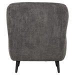 ΠΟΛΥΘΡΟΝΑ ΜΠΕΡΖΕΡΑ KRYLY HM9593.01 ΓΚΡΙ ΜΠΟΥΚΛΕ-ΜΑΥΡΑ ΞΥΛΙΝΑ ΠΟΔΙΑ 83x87x89Υεκ - Image 6