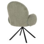 ΠΟΛΥΘΡΟΝΑ ΠΕΡΙΣΤΡΕΦ. WINON HM9778.08 OLIVE GREEN ΜΠΟΥΚΛΕ-ΜΑΥΡΟ ΜΕΤΑΛΛΟ 65x67x92Υ εκ. - Image 5