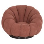 ΠΟΛΥΘΡΟΝΑ ΠΕΡΙΣΤΡΕΦΟΜΕΝΗ GRYMM HM9601.02 ΡΟΖ ΜΠΟΥΚΛΕ-ΜΑΥΡΗ ΜΕΤΑΛ. ΒΑΣΗ 95x92x68Υεκ. - Image 3