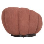 ΠΟΛΥΘΡΟΝΑ ΠΕΡΙΣΤΡΕΦΟΜΕΝΗ GRYMM HM9601.02 ΡΟΖ ΜΠΟΥΚΛΕ-ΜΑΥΡΗ ΜΕΤΑΛ. ΒΑΣΗ 95x92x68Υεκ. - Image 5