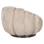 ΠΟΛΥΘΡΟΝΑ ΠΕΡΙΣΤΡΕΦΟΜΕΝΗ GRYMM HM9601.08 ΜΠΕΖ-ΚΑΦΕ ΜΠΟΥΚΛΕ-ΜΑΥΡΗ ΜΕΤΑΛ.ΒΑΣΗ 95x92x68Υεκ - Image 5