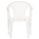 ΠΟΛΥΘΡΟΝΑ ΠΟΛΥΠΡΟΠΥΛΕΝΙΟΥ TUVANA HM6145.13 ΛΕΥΚΗ 57x59,5x77Υ εκ. - Image 6