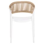 ΠΟΛΥΘΡΟΝΑ ΠΟΛΥΠΡΟΠΥΛΕΝΙΟΥ EVA HM6155.01 ΛΕΥΚΗ ΜΕ ΜΠΕΖ ΣΧΟΙΝΙ 56,5x53x80Υεκ. - Image 6