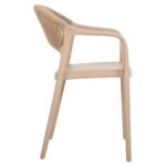 ΠΟΛΥΘΡΟΝΑ ΠΟΛΥΠΡΟΠΥΛΕΝΙΟΥ EVA HM6155.03 ΚΑΠΟΥΤΣΙΝΟ ΜΕ ΜΠΕΖ ΣΧΟΙΝΙ 56,5x53x80Υεκ. - Image 4