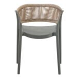 ΠΟΛΥΘΡΟΝΑ ΠΟΛΥΠΡΟΠΥΛΕΝΙΟΥ EVA HM6155.05 OLIVE GREEN--P.P. ΜΠΕΖ ΣΧΟΙΝΙ 56,5x53x80Υεκ. - Image 5