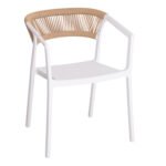 Αγόρασε ΠΟΛΥΘΡΟΝΑ ΠΟΛΥΠΡΟΠΥΛΕΝΙΟΥ BOGI HM6240.01 ΛΕΥΚΗ ΜΕ ΜΠΕΖ ΣΧΟΙΝΙ 55x53.5x74Υεκ. σε μοναδική τιμή στο clickforshop.gr