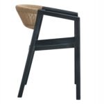 ΠΟΛΥΘΡΟΝΑ ΠΟΛΥΠΡΟΠΥΛΕΝΙΟΥ BOGI HM6240.02 ΜΑΥΡΗ ΜΕ ΜΠΕΖ ΣΧΟΙΝΙ 54x53x75Υεκ. - Image 4