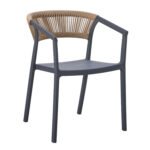 Αγόρασε ΠΟΛΥΘΡΟΝΑ ΠΟΛΥΠΡΟΠΥΛΕΝΙΟΥ BOGI HM6240.10 ΓΚΡΙ ΜΕ ΜΠΕΖ ΣΧΟΙΝΙ 55x53.5x74Υεκ. σε μοναδική τιμή στο clickforshop.gr