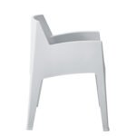 ΠΟΛΥΘΡΟΝΑ ΠΟΛΥΠΡΟΠΥΛΕΝΙΟΥ SLEEK HM6370.01 ΛΕΥΚΗ 68x63x82,5Υεκ. - Image 4