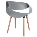 ΠΟΛΥΘΡΟΝΑ ΠΟΛΥΠΡΟΠΥΛΕΝΙΟΥ MAGGIE HM8600.10 ΣΕ ΓΚΡΙ ΧΡΩΜΑ 59x53x80Υ εκ. - Image 5