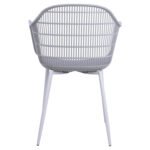 ΠΟΛΥΘΡΟΝΑ HADI ΠΟΛΥΠΡΟΠΥΛΕΝΙΟΥ ΓΚΡΙ 61x57x85Υ εκ. HM8511.10 - Image 6