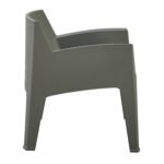 ΠΟΛΥΘΡΟΝΑ ΠΟΛΥΠΡΟΠΥΛΕΝΙΟΥ LOUNGE SLEEK HM6365.05 DARK OLIVE GREEN 62x68x73Υεκ. - Image 4