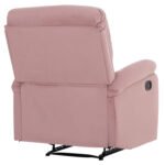 ΠΟΛΥΘΡΟΝΑ RELAX DIONI HM3296.02 ΡΟΖ ΒΕΛΟΥΔΟ 85x90x100Υεκ. - Image 5