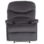 ΠΟΛΥΘΡΟΝΑ RELAX BRAYLEN HM3298.01 ΓΚΡΙ ΒΕΛΟΥΔΟ 85x90x95Υεκ. - Image 3