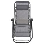 ΠΟΛΥΘΡΟΝΑ RELAX COMPANION HM5095.11 ΓΚΡΙ TEXTILENE-ΜΑΥΡΟ ΜΕΤΑΛΛΟ 67x145x110Υεκ. - Image 4