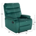 ΠΟΛΥΘΡΟΝΑ RELAX YASUMU HM9783.03 ΚΥΠΑΡΙΣΣΙ ΒΕΛΟΥΔΟ 80x93x100Υεκ. - Image 2