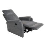 ΠΟΛΥΘΡΟΝΑ RELAX ΜΕ ΗΛΕΚΤΡΙΚΗ ΑΝΑΚΛΙΣΗ SYNTHIA HM3309.03 ΓΚΡΙ ΥΦΑΣΜΑ 75x86x100Yεκ - Image 3