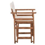 ΠΟΛΥΘΡΟΝΑ ΣΚΗΝΟΘΕΤΗ ΛΗΜΝΟΣ ΚΑΡΥΔΙ ΜΕ ΚΑΡΑΒΟΠΑΝΟ ΕΚΡΟΥ HM11518.01 58x48x88 εκ. - Image 4