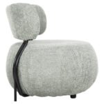 ΠΟΛΥΘΡΟΝΑ ΣΤΡΟΓΓΥΛΗ KARSEN HM9598.05 ΦΥΣΤΙΚΙ ΜΠΟΥΚΛΕ ΥΦΑΣΜΑ 75x75x75Υ εκ. - Image 4