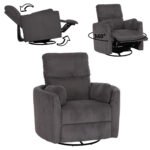 Αγόρασε ΠΟΛΥΘΡΟΝΑ ΘΗΛΑΣΜΟΥ/RELAX VELMORA HM3300.01 ΓΚΡΙ ΚΟΤΛΕ ΥΦΑΣΜΑ 100x90x100Υεκ σε μοναδική τιμή στο clickforshop.gr