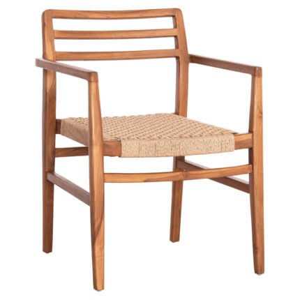 Αγόρασε ΠΟΛΥΘΡΟΝΑ ΤΡΑΠΕΖΑΡΙΑΣ HERRIN HM18230 ΞΥΛΟ TEAK-ΣΧΟΙΝΙ VIRO 58x56x80Υεκ. σε μοναδική τιμή στο clickforshop.gr