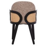 ΠΟΛΥΘΡΟΝΑ ΤΡΑΠΕΖΑΡΙΑΣ BECKER HM18246.03 PLYWOOD ΜΑΥΡΟ--ΚΑΦΕ ΥΦΑΣΜΑ 54x62x79Υεκ. - Image 6