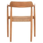 ΠΟΛΥΘΡΟΝΑ ΤΡΑΠΕΖΑΡΙΑΣ ROBBY HM18350 ΞΥΛΟ TEAK & ΣΧΟΙΝΙ VIRO ΦΥΣΙΚΟ 55x50x71Υεκ. - Image 6