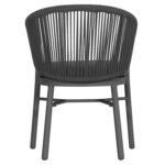 ΠΟΛΥΘΡΟΝΑ ΤΡΑΠΕΖΑΡΙΑΣ XANTION ΗM6472.01 ΓΚΡΙ ΑΛΟΥΜΙΝΙΟ-ΣΧΟΙΝΙ-ΜΑΞΙΛΑΡΙ 59x60x78Υεκ. - Image 6