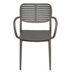 ΠΟΛΥΘΡΟΝΑ ΤΡΑΠΕΖΑΡΙΑΣ HILLIARD HM6644.01 ΑΛΟΥΜΙΝΙΟ ΣΕ ΓΚΡΙ 56x58x80Υεκ - Image 3